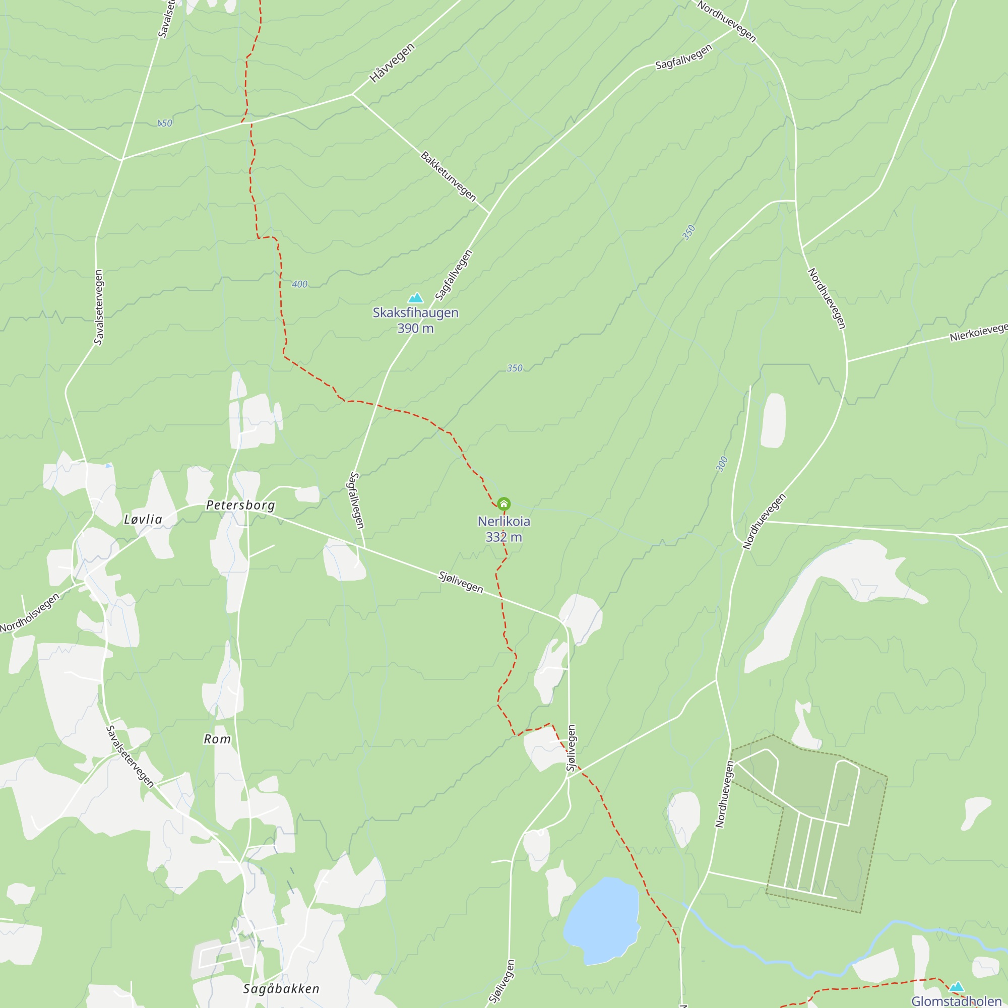 Nerlikoia map