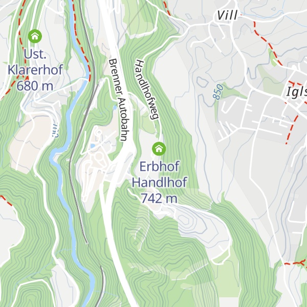 Map of Mitarbeiterhaus BBT Brennerbasistunnel