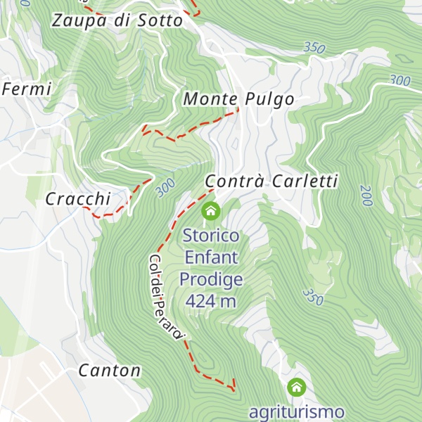 Map of Storico Enfant Prodige