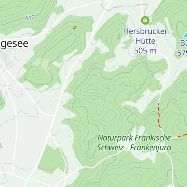 Map of Hühnerstein