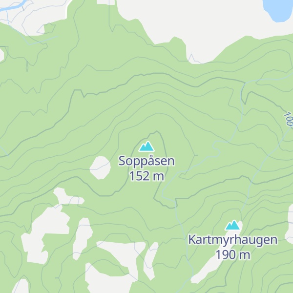 Map of Soppåsen