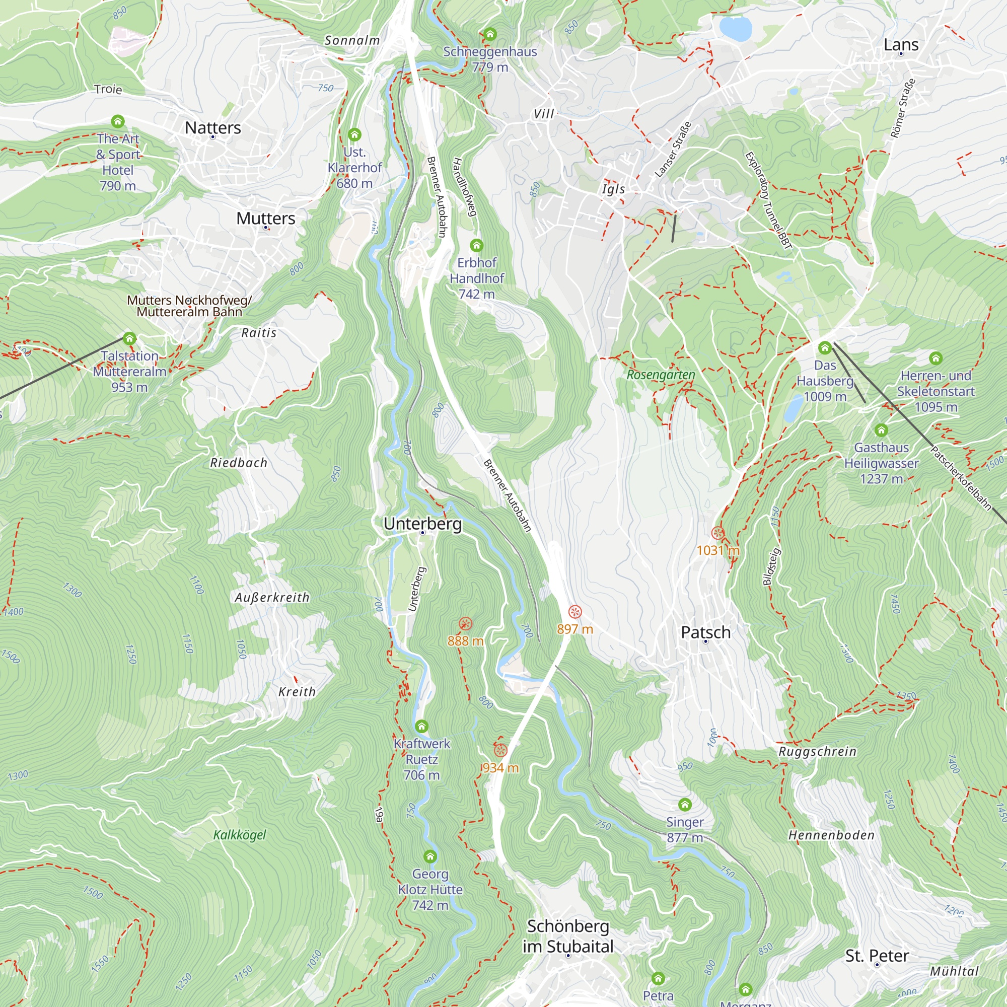 Portalgebäude map