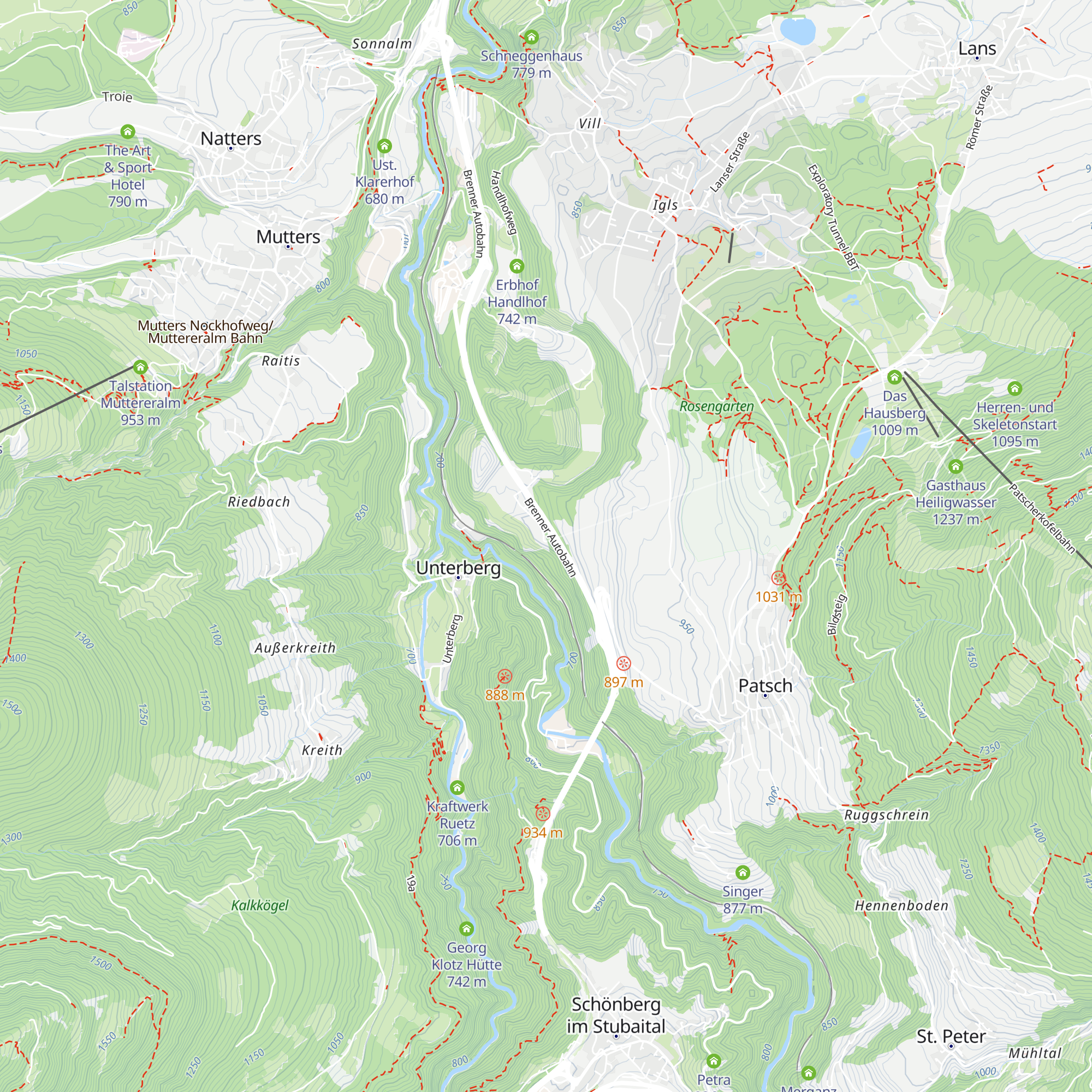 Portalgebäude map