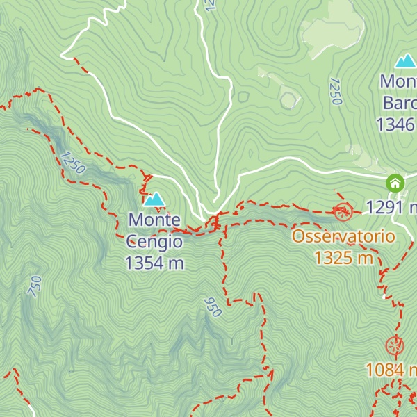 Map of Rifugio al Granatiere