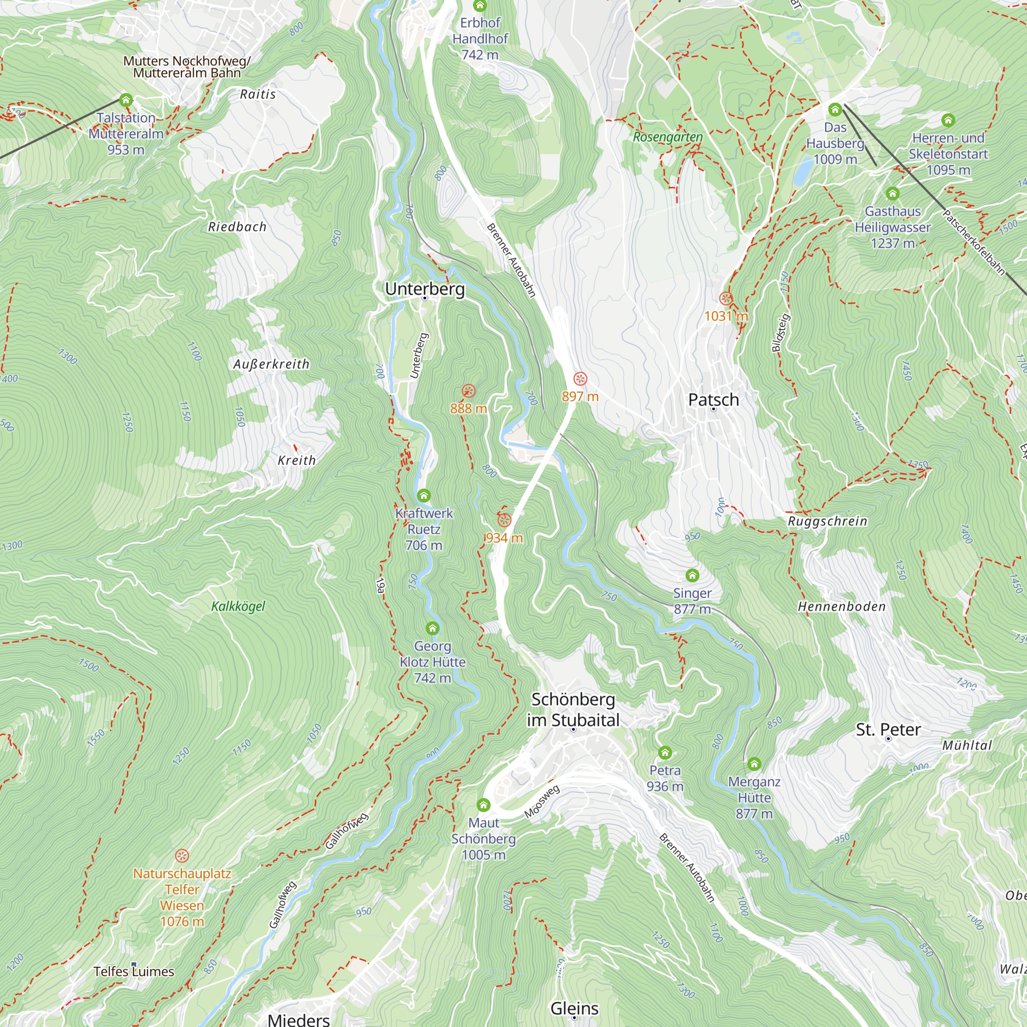 Bungee Jumping Anmeldung map
