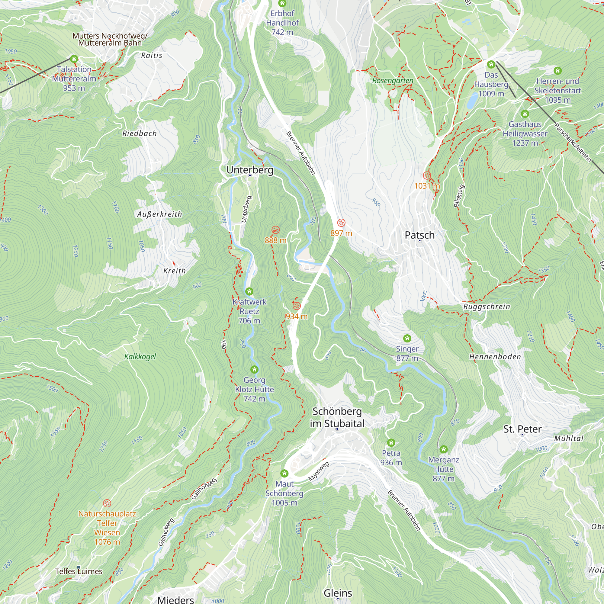Bungee Jumping Anmeldung map