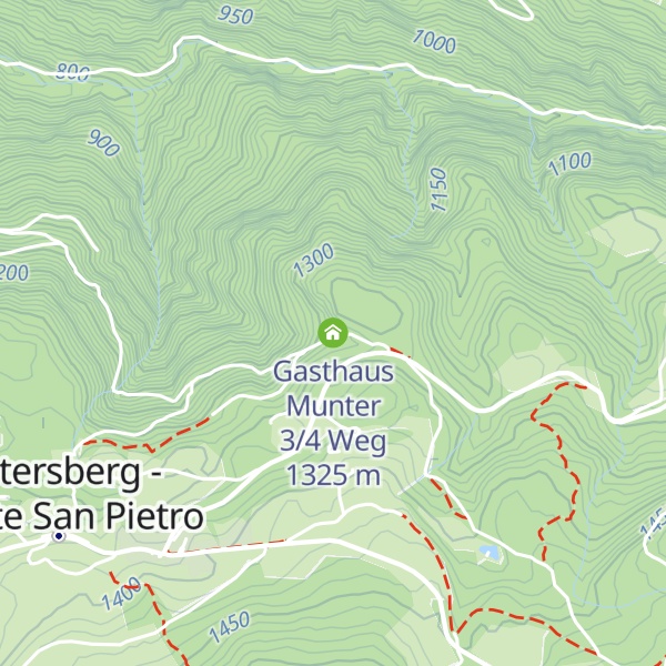 Map of Gasthaus Munter 3/4 Weg