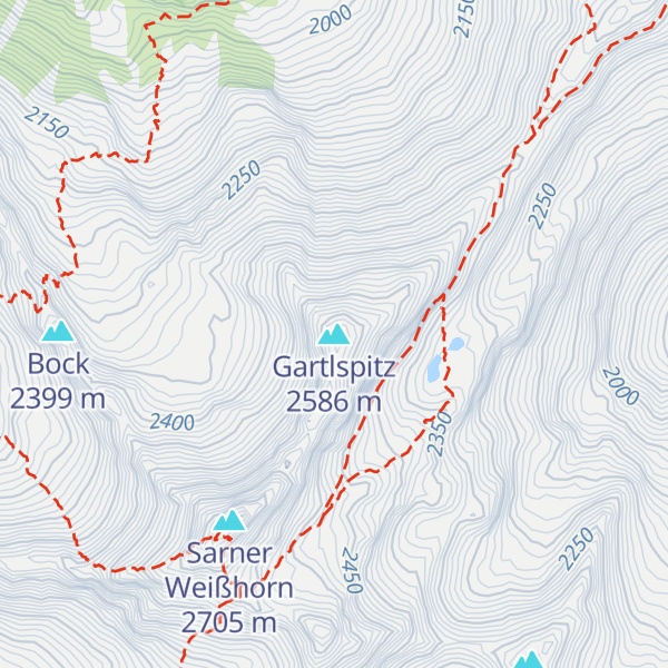 Map of Gartlspitz