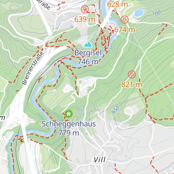 Map of Gluirschhofkapelle