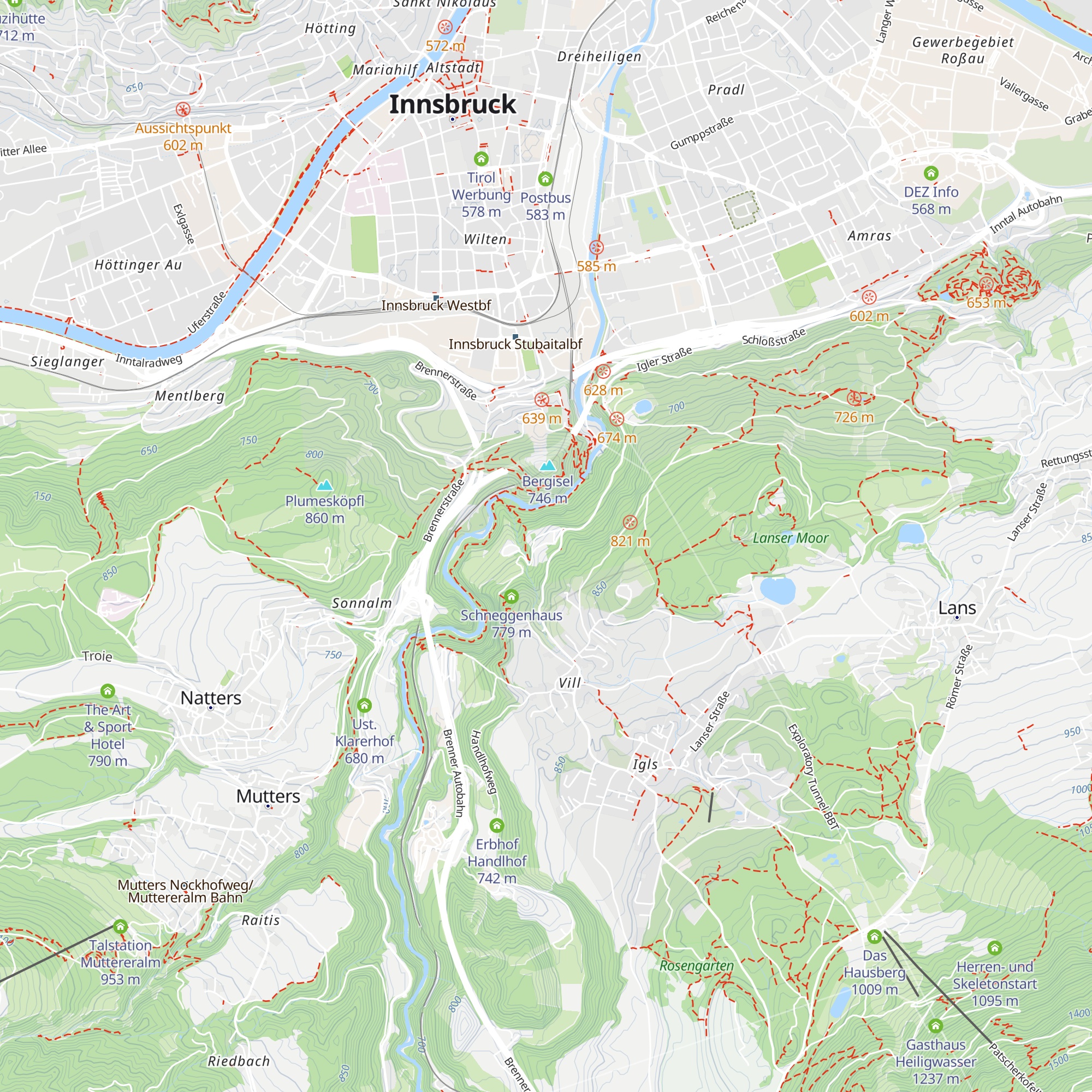 Gluirschhofkapelle map