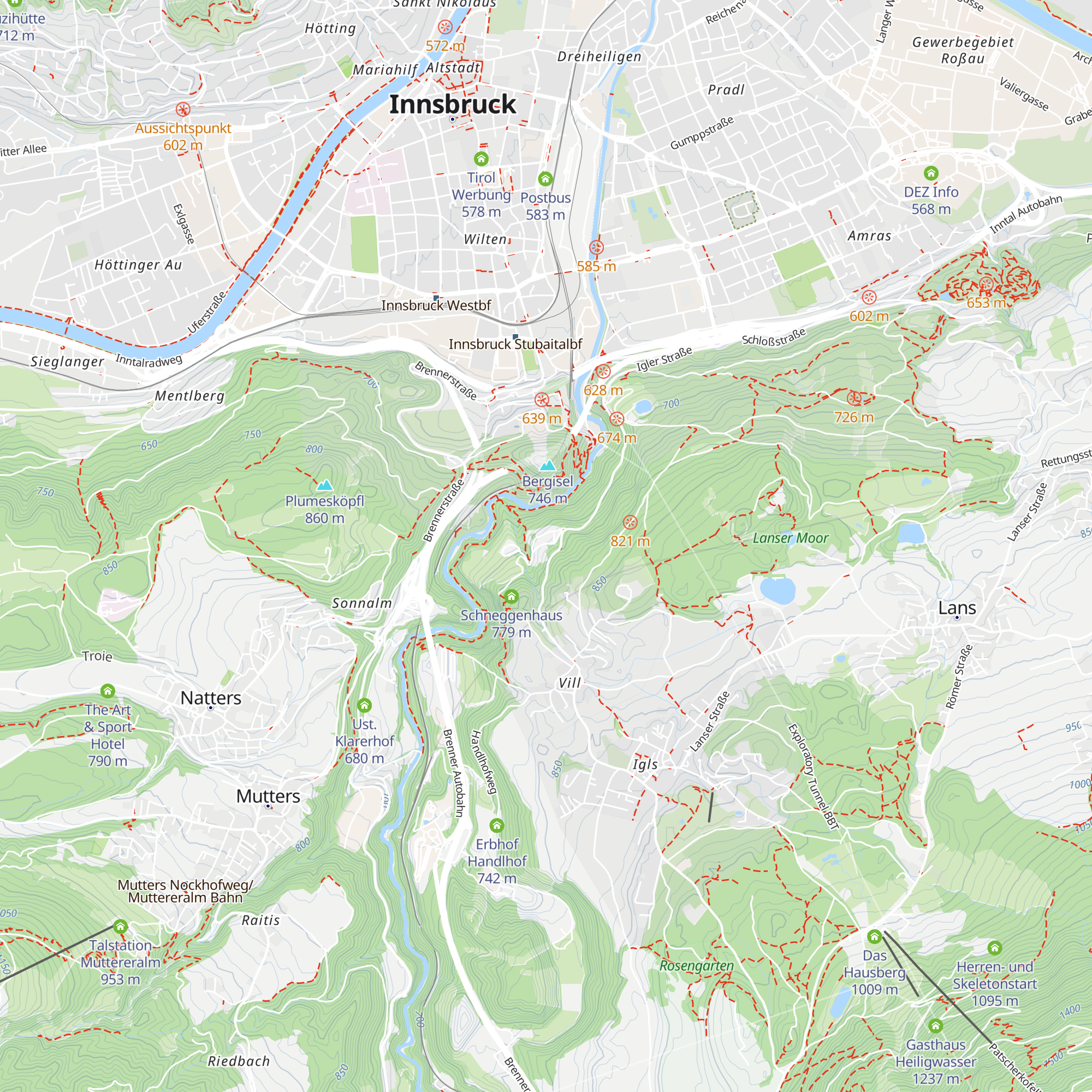 Gluirschhofkapelle map