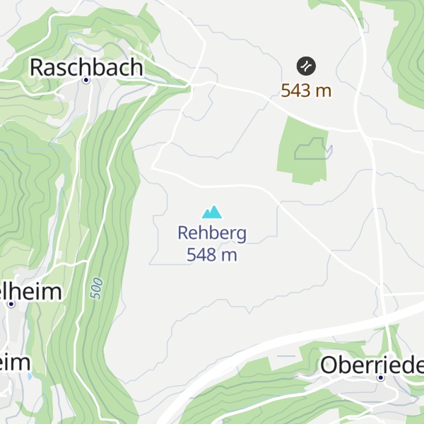 Map of Rehberg