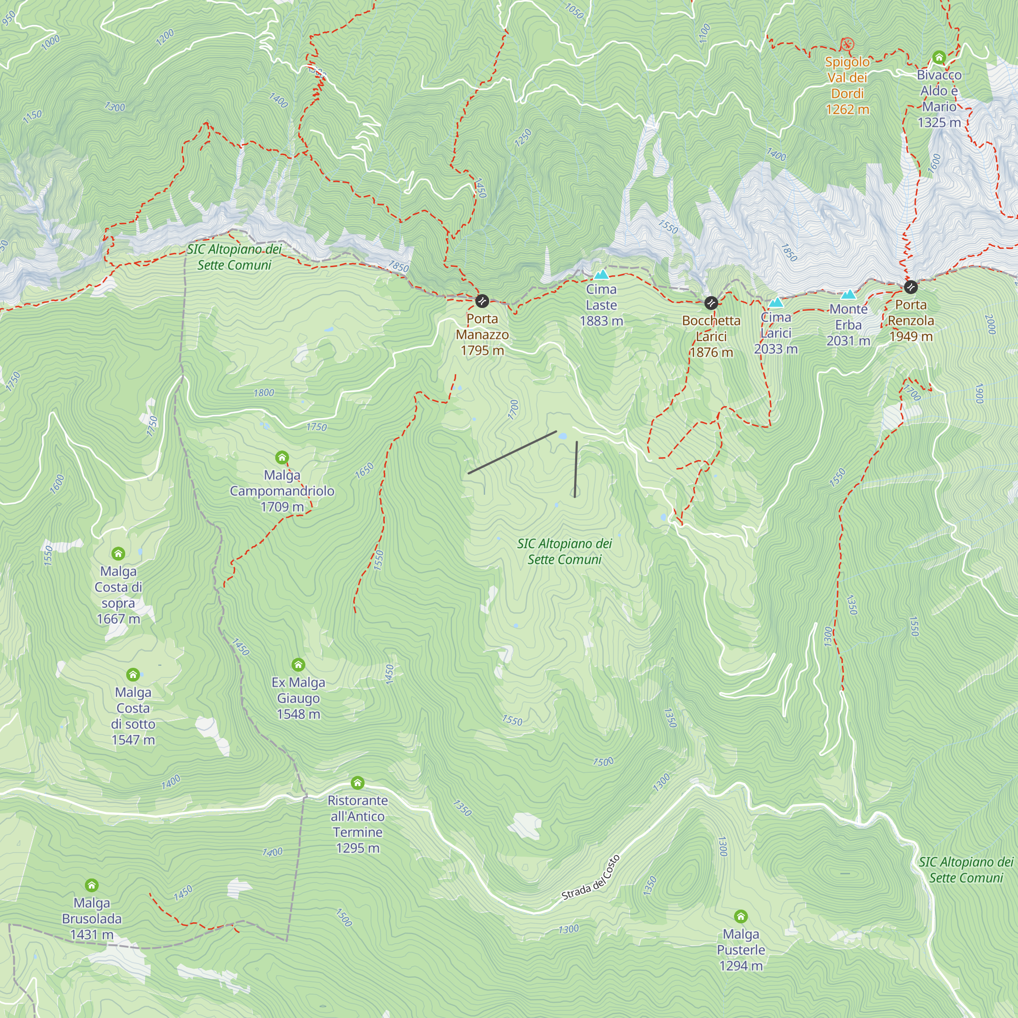 Malga Dosso di Sopra map