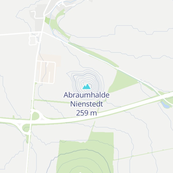 Map of Abraumhalde Nienstedt