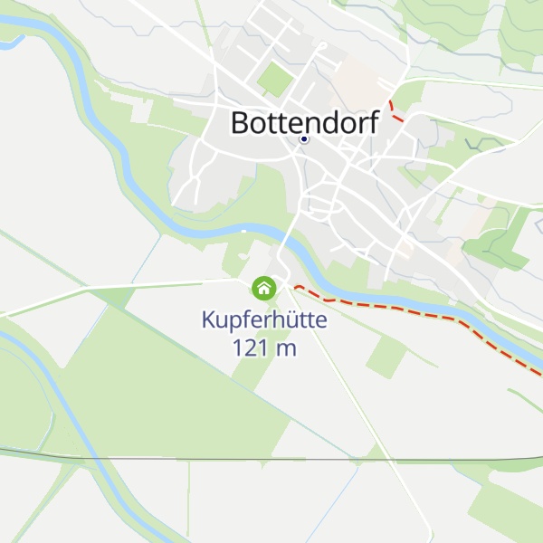Map of Kupferhütte