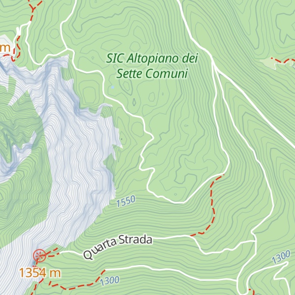 Map of Casara Prà Tedeschi