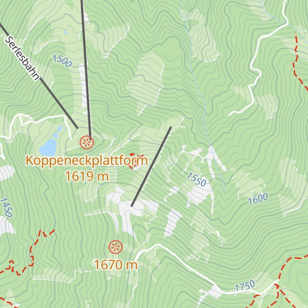 Map of Ochsenhütte