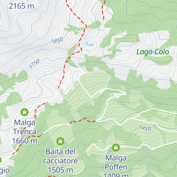 Map of Agritur Paradiso