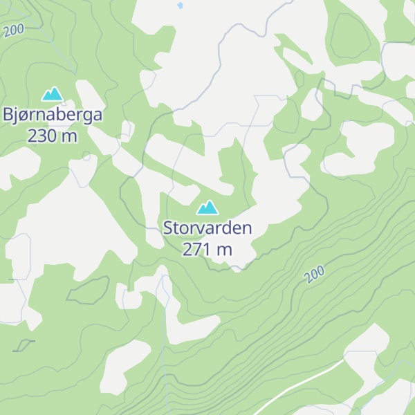 Map of Storvarden