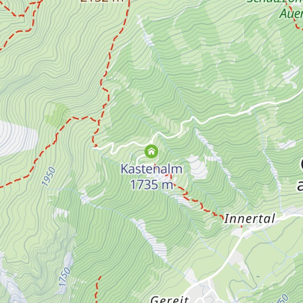 Map of Kastenalm