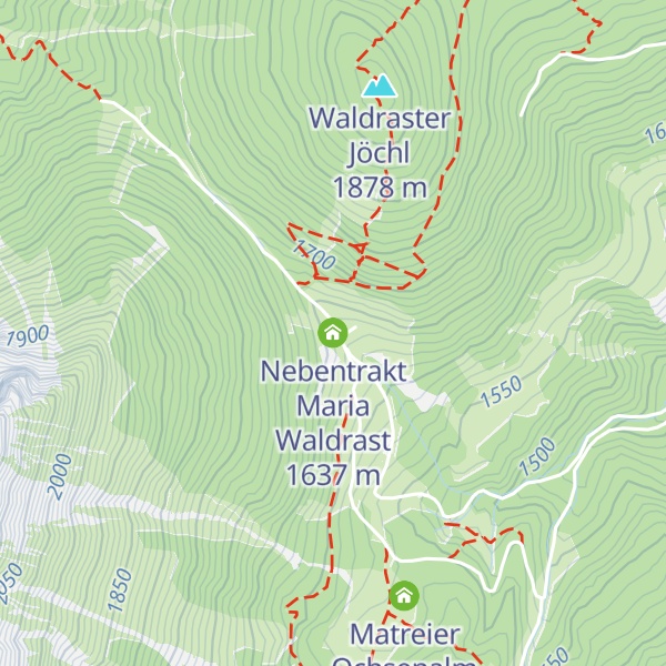 Map of Nebentrakt Maria Waldrast