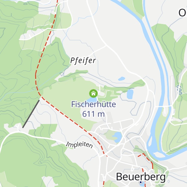Map of Fischerhütte