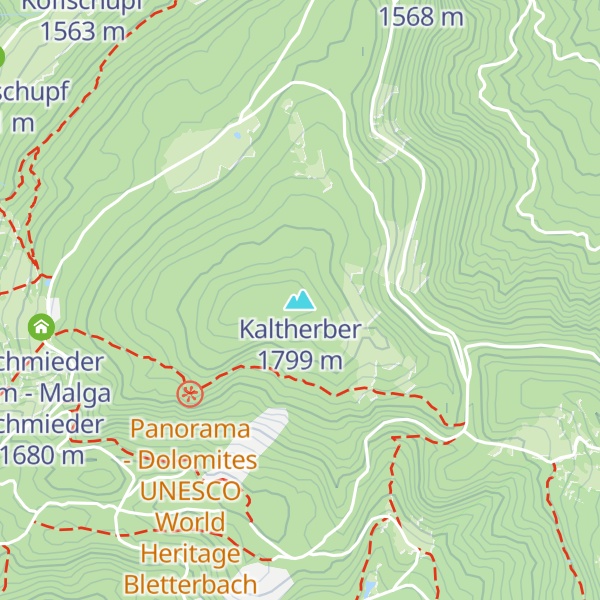 Map of Kaltherber