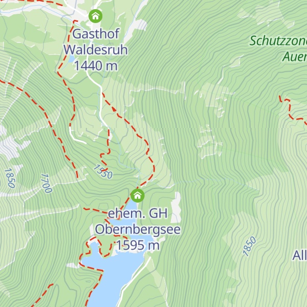 Map of Oberreinsalm
