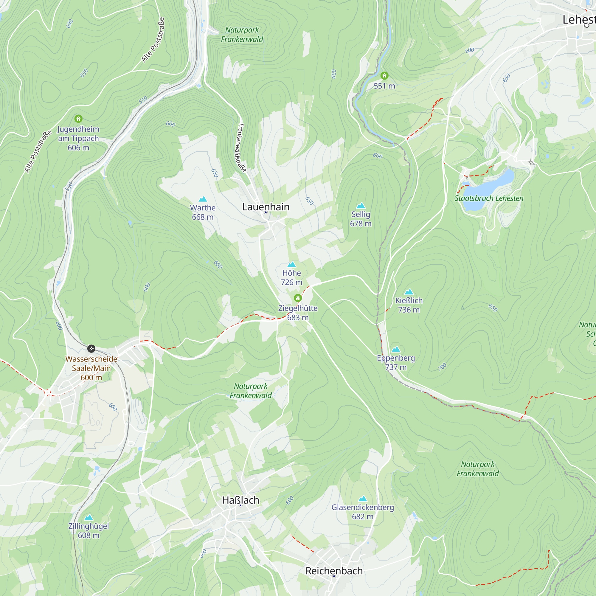 Ziegelhütte map