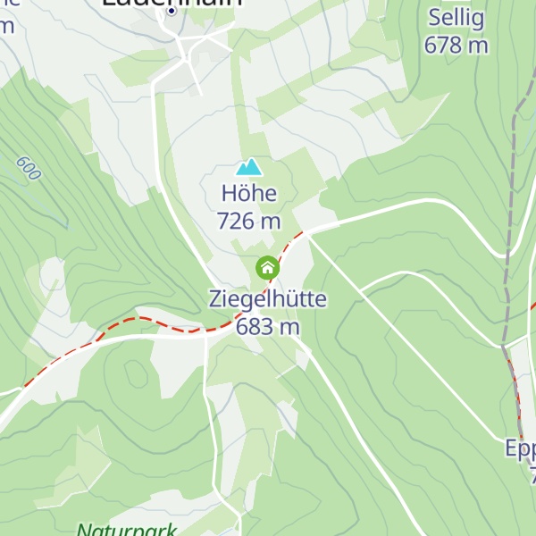 Map of Ziegelhütte