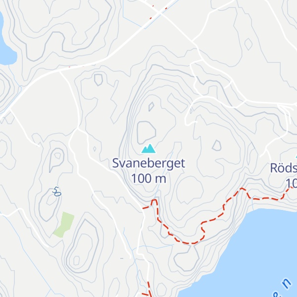Map of Svaneberget