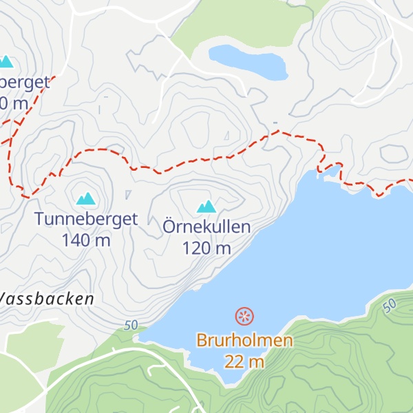 Map of Örnekullen