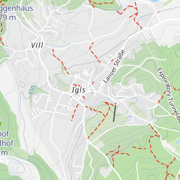 Map of Tourismusbüro Igls