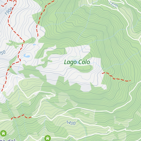 Map of Malga Colo