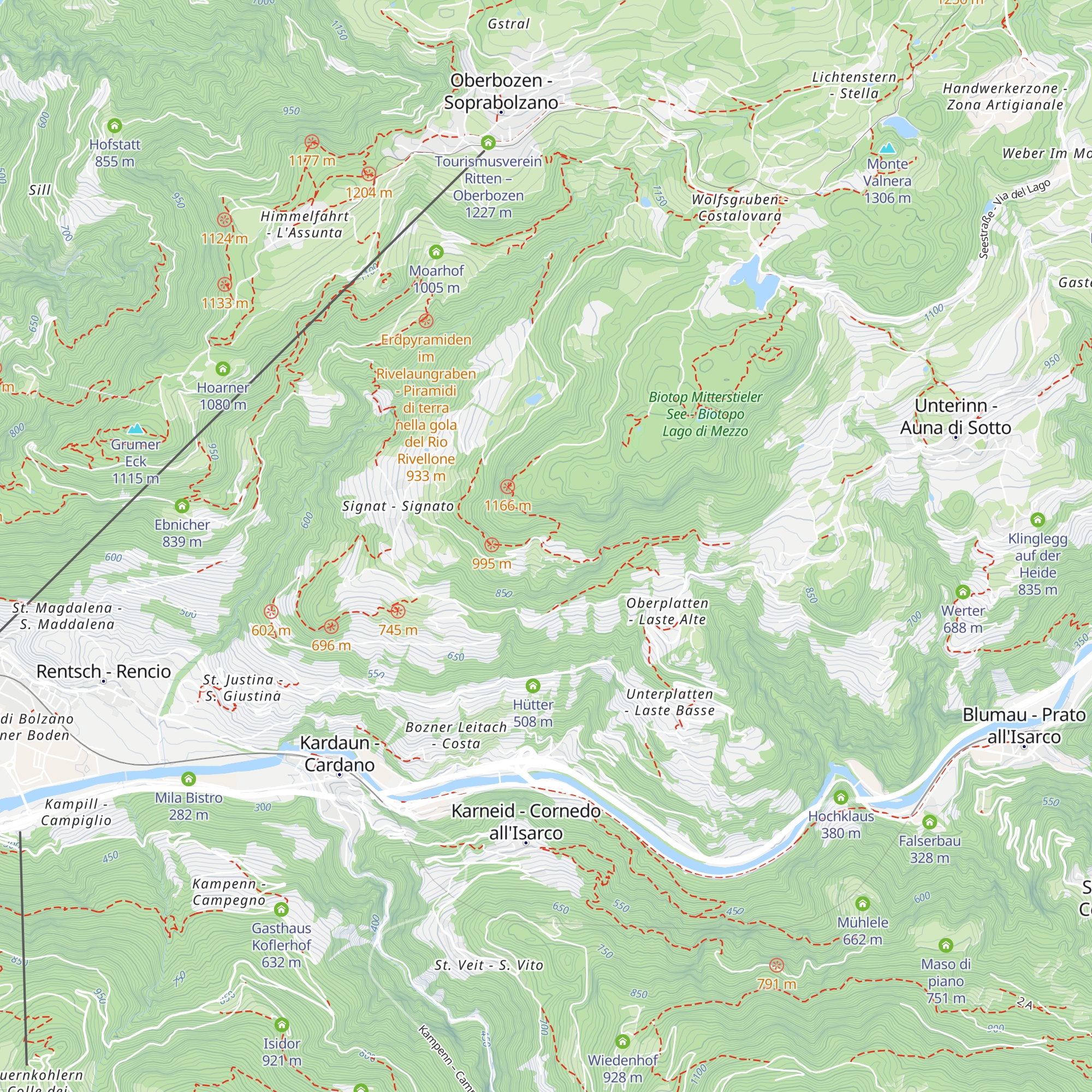 Partschoner map