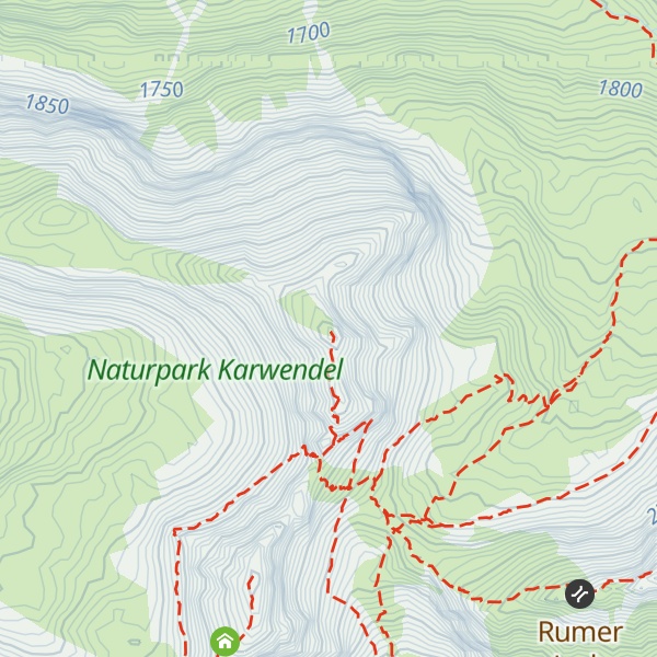 Map of Nördliches Gleierschtaler Brandjoch