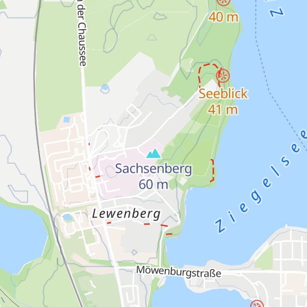 Map of Sachsenberg