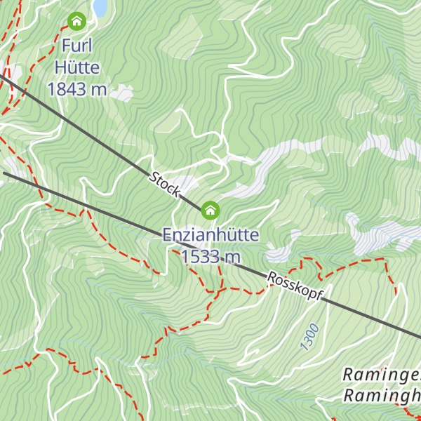 Map of Enzianhütte