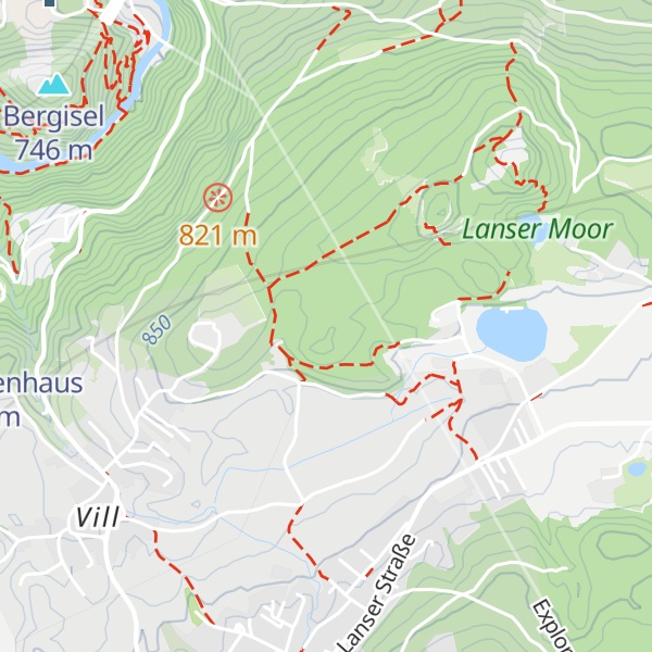 Map of Badsteinhütte