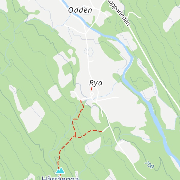 Map of Narjordet