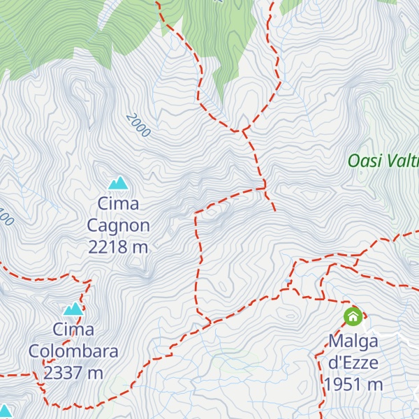 Map of Crozi d'Ezze