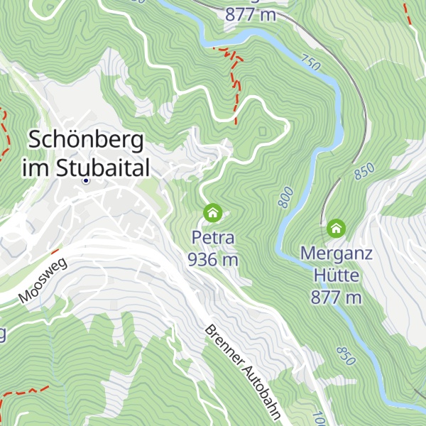 Map of Petra