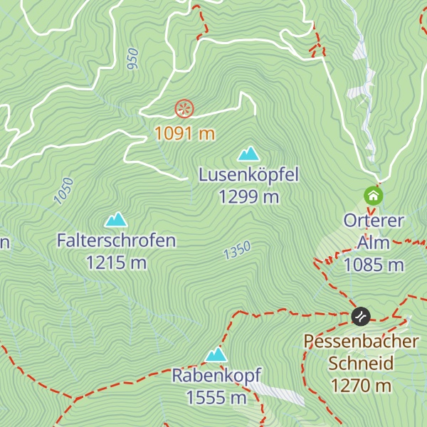 Map of Schleiferkofel