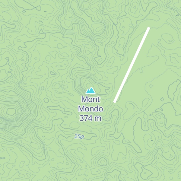 Map of Mont Mondo