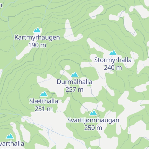 Map of Durmålhalla