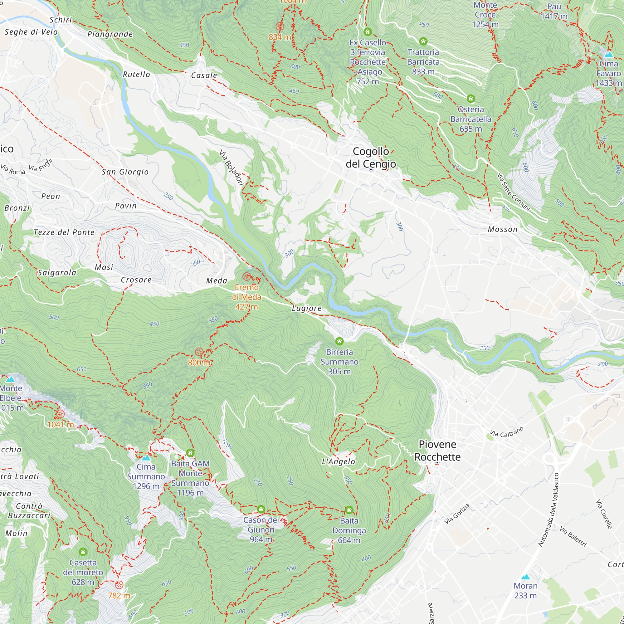 Casello 6 map