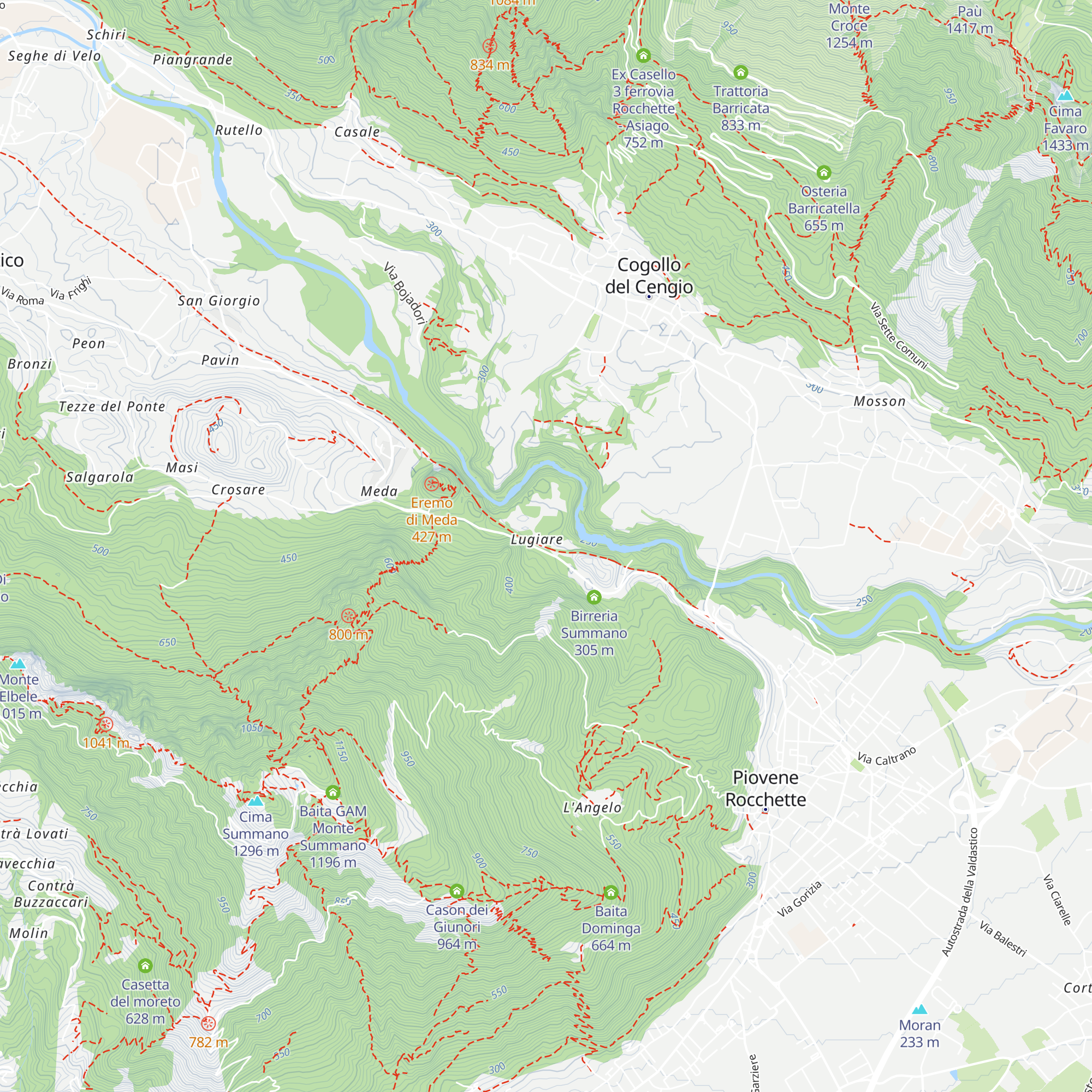 Casello 6 map
