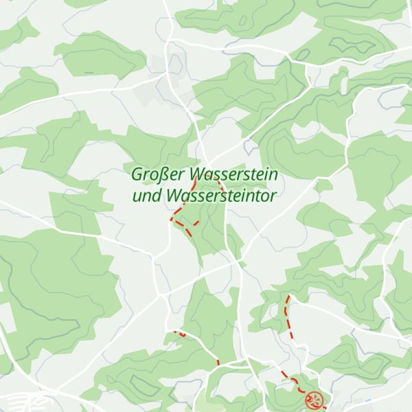 Map of Großer Wasserstein