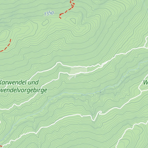 Map of Brünstalm
