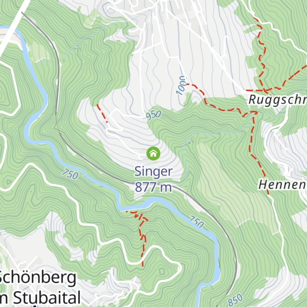 Map of Singer